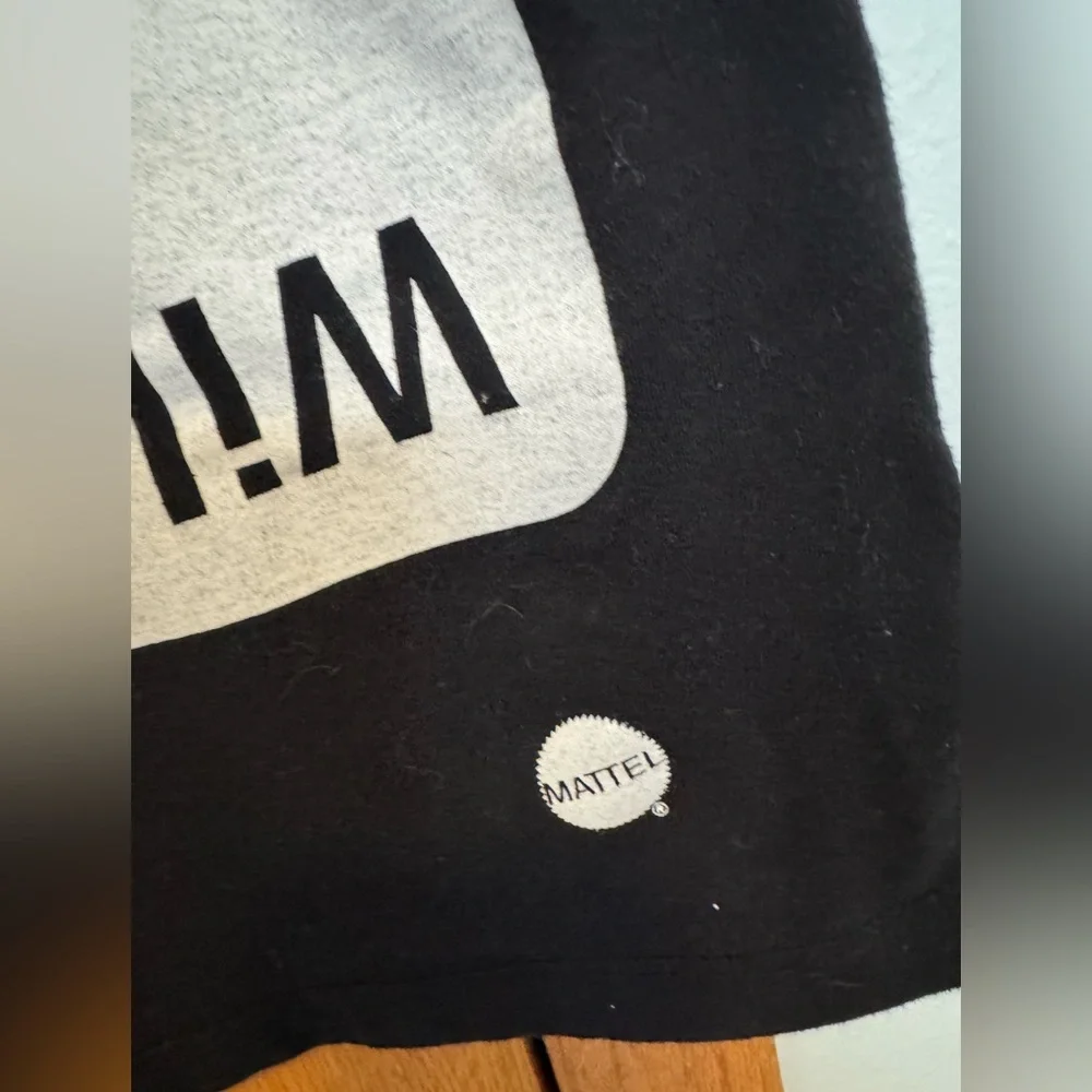 UNO black short sleeve tee— size JUNIOR 3/5 ‘WILD ONE’ card - Picture 2 of 6